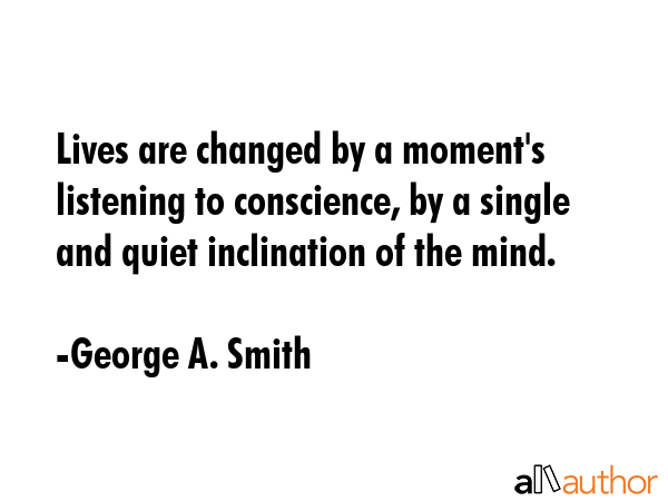 Lives are changed by a moment\