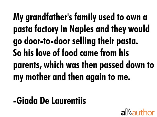 My grandfather\