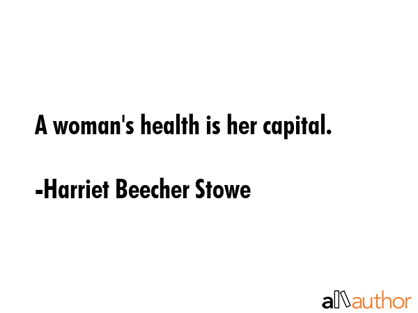 A woman\