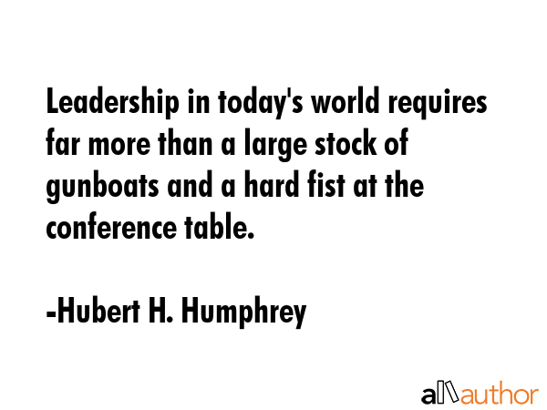 Leadership in today\