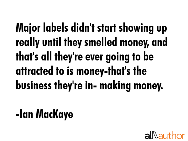 Major labels didn\