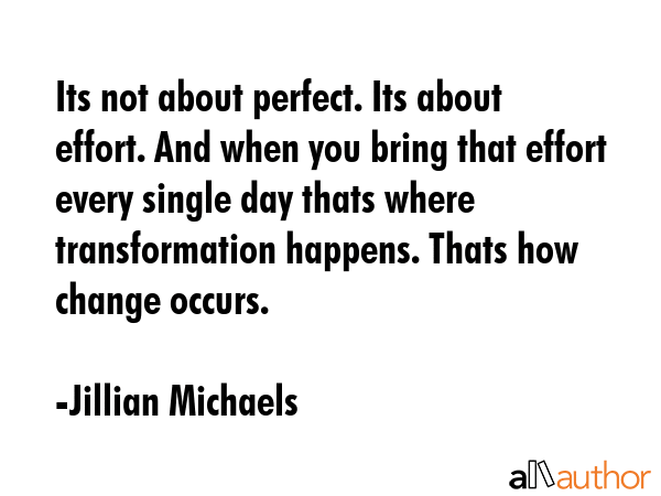 jillian michaels transformation quote
