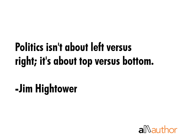 Politics isn\