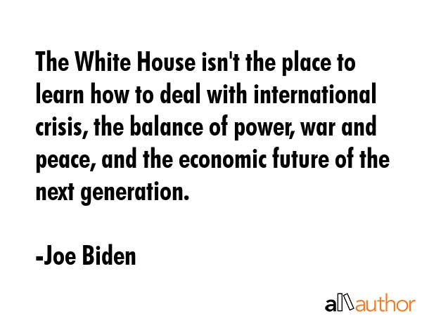 The White House isn\