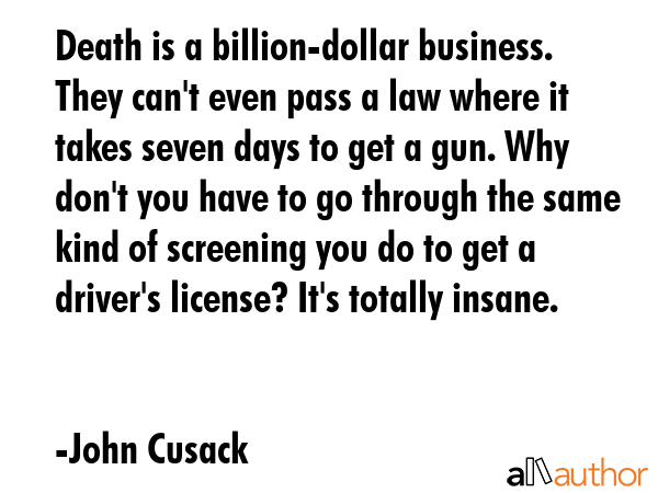 Death is a billion-dollar business. They can\