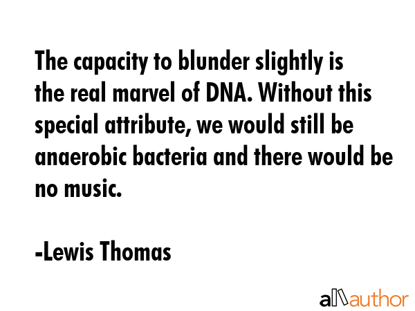 The Blunders — DNA