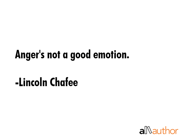 Anger\