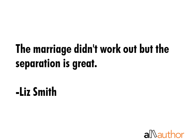 The marriage didn\