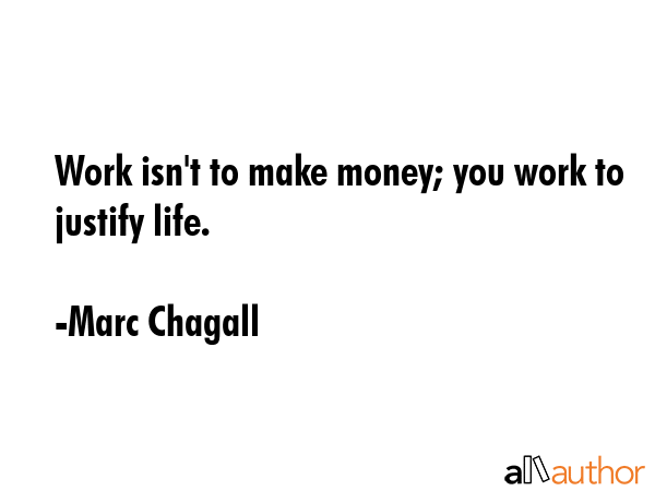 Work isn\