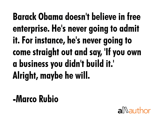 Barack Obama doesn\