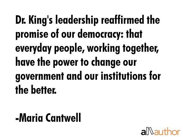 Dr. King\