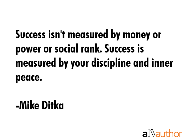 Success isn\