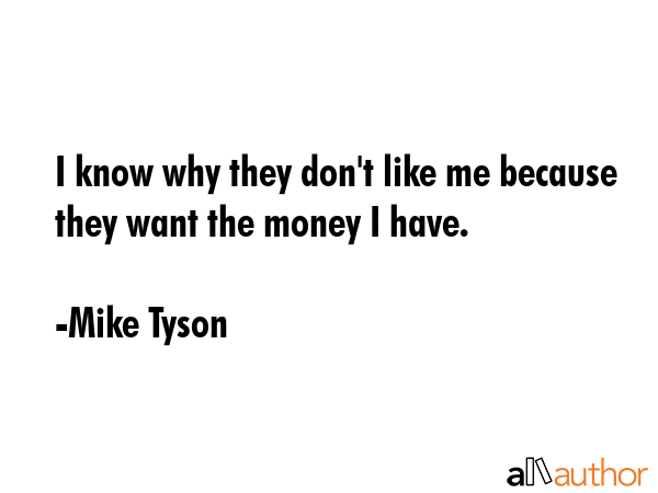I know why they don\