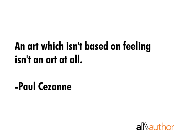 An art which isn\