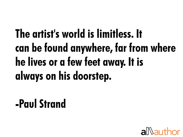 The artist\