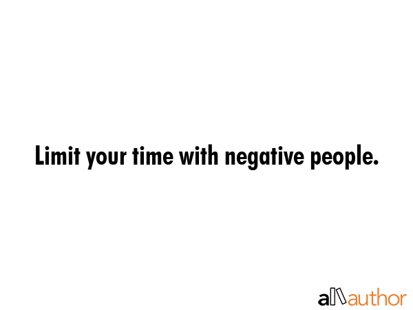negative people quotes