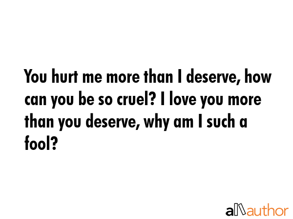i love you but you hurt me quotes