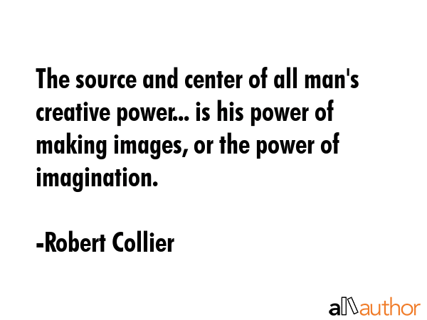 The source and center of all man\