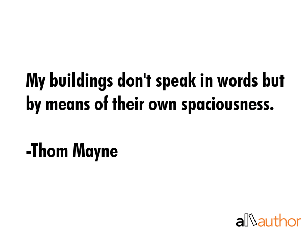 My buildings don\