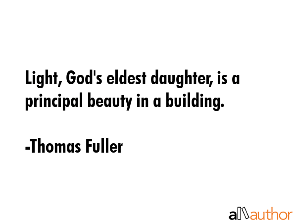 Light, God\