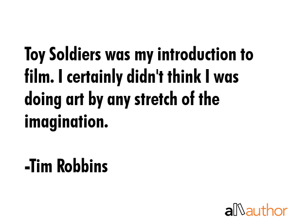 Toy Soldiers was my introduction to film. I certainly didn\