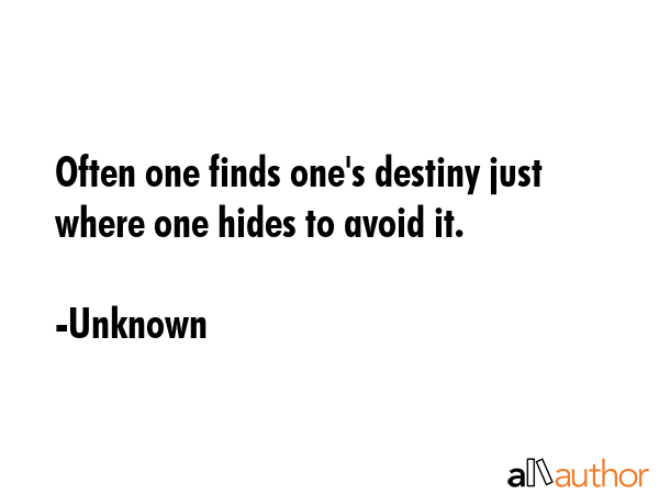 Often one finds one\