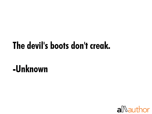 The devil\
