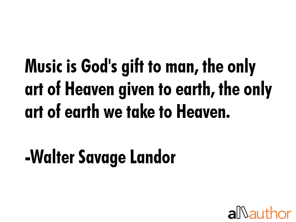 Music is God\