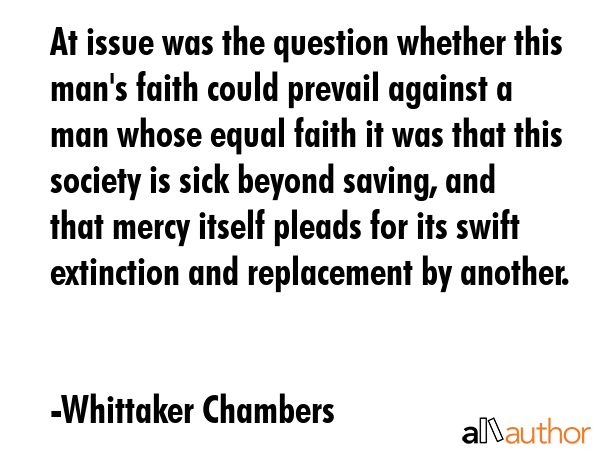 At issue was the question whether this man\