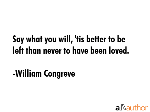 Say what you will, \