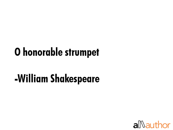 O honorable strumpet - William Shakespeare Quote GIF