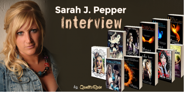 Author Sarah J. Pepper interview