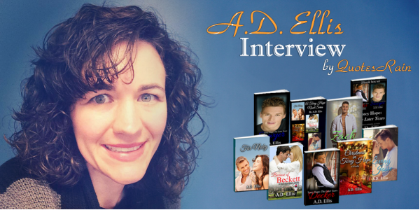 Author A.D. Ellis interview