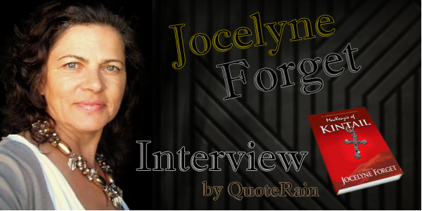 Author Jocelyne Forget interview