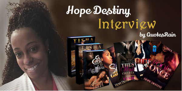 Author Hope Destiny interview