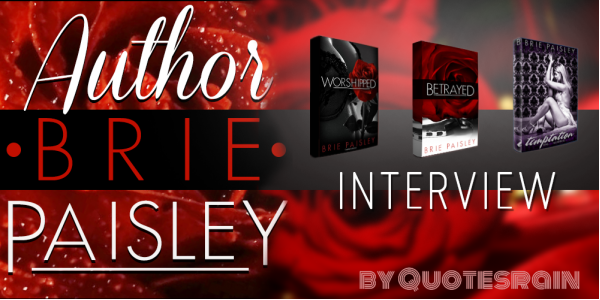 Author Brie Paisley interview