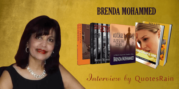 Author Brenda C Mohammed interview