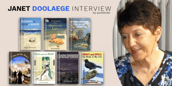 Author Janet Doolaege interview