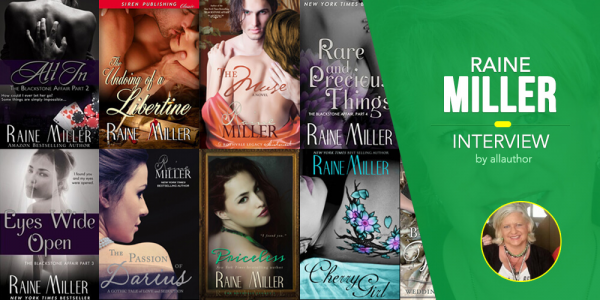 Author Raine Miller interview