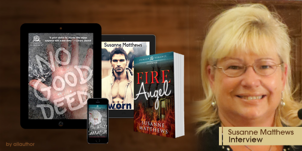 Author Susanne Matthews interview
