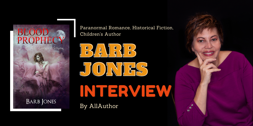 Barb Jones latest interview by AllAuthor
