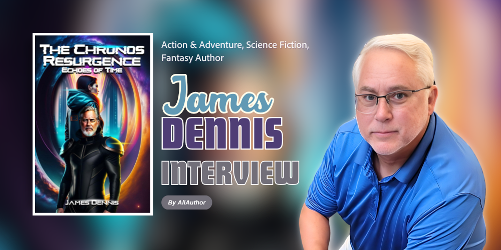 James Dennis latest interview by AllAuthor